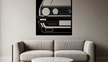 Volkswagen MK2 Önden Metal Tablo