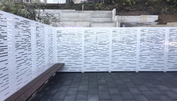 thumb Dikdörgen Çubuk Desenlik Lazer Kesim Ferforje