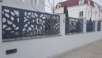 thumb Lazer Kesim Ferforje Desen Bahçe Kapı ve Çitleri