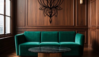 thumb Lotus Çiçek Lazer Kesim Metal Tablo