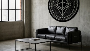 thumb Ethereum Hatıra Parası Metal Tablo