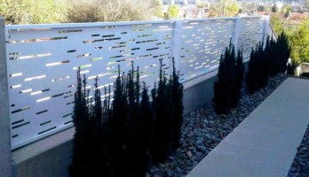 thumb Dikdörgen Çubuk Desenlik Lazer Kesim Ferforje