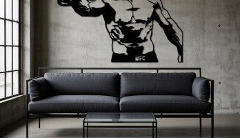 thumb Khabib Lazer Kesim Metal Tablo