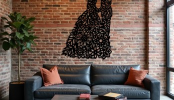 thumb Gelin ve Damat Lazer Kesim Metal Tablo