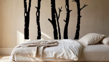 thumb Dekoratif Ağaçlar Lazer Kesim Metal Tablo