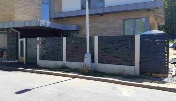 thumb Dikdörgen Çubuk Desenlik Lazer Kesim Ferforje