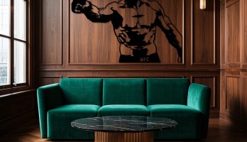 thumb Khabib Lazer Kesim Metal Tablo