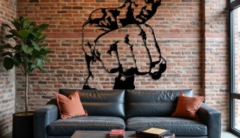 thumb Muhammed Ali Lazer Kesim Metal Tablo