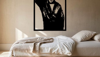 thumb Sadri Alışık Lazer Kesim Metal Tablo