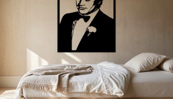 thumb Cüneyt Arkın Smokin Metal Tablo