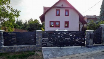 thumb Dikdörgen Çubuk Desenlik Lazer Kesim Ferforje