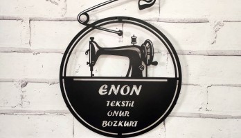 Tekstil Firmalarına Özel Metal Tablo