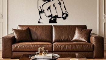 thumb Muhammed Ali Lazer Kesim Metal Tablo