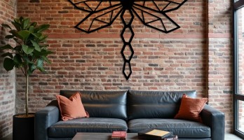 thumb Köşeli Yusufcuk Lazer Kesim Metal Tablo